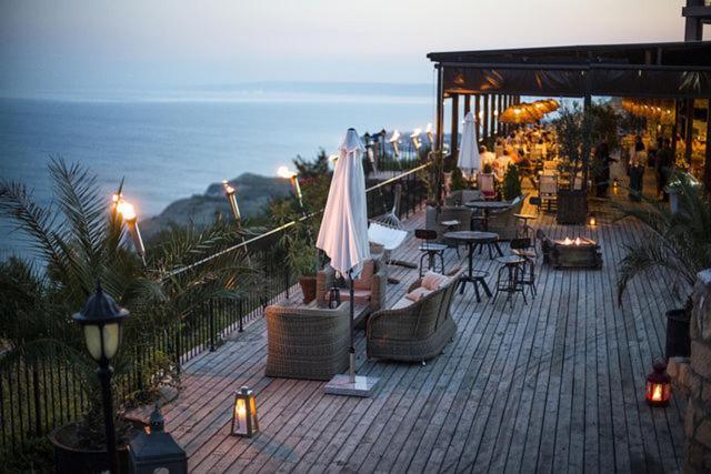 Sea View & Infinity Pool Apartments In Kaliakria Resort Balcic Exterior foto